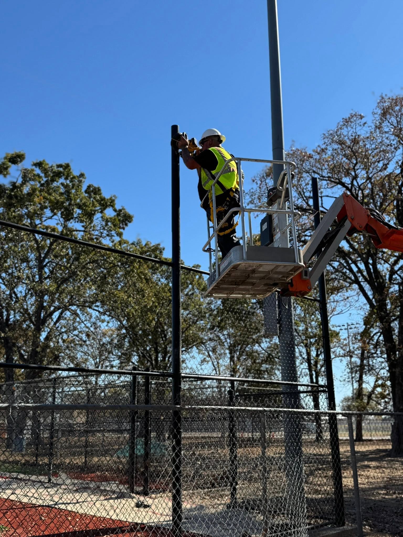 Cornerstone Fence NWA work