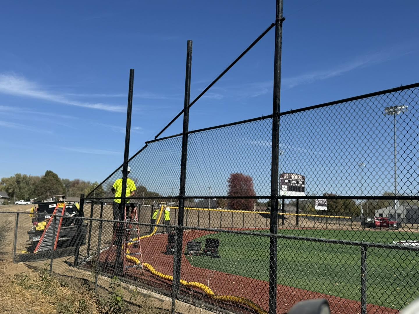 Cornerstone Fence NWA work