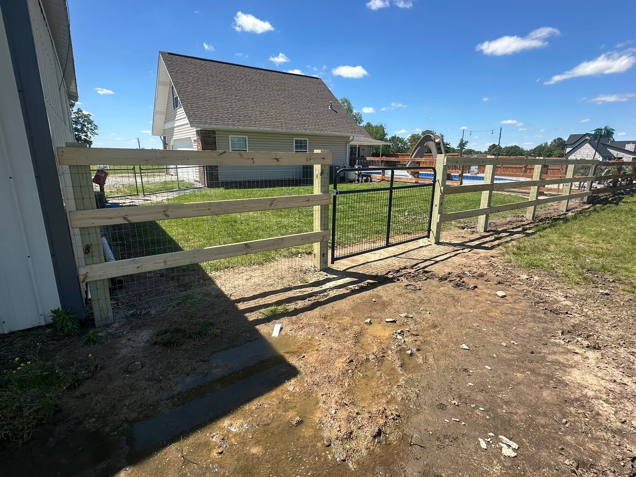 Cornerstone Fence NWA work