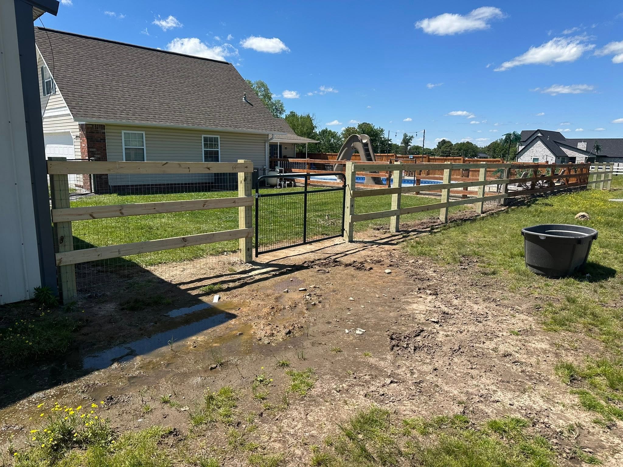 Cornerstone Fence NWA work