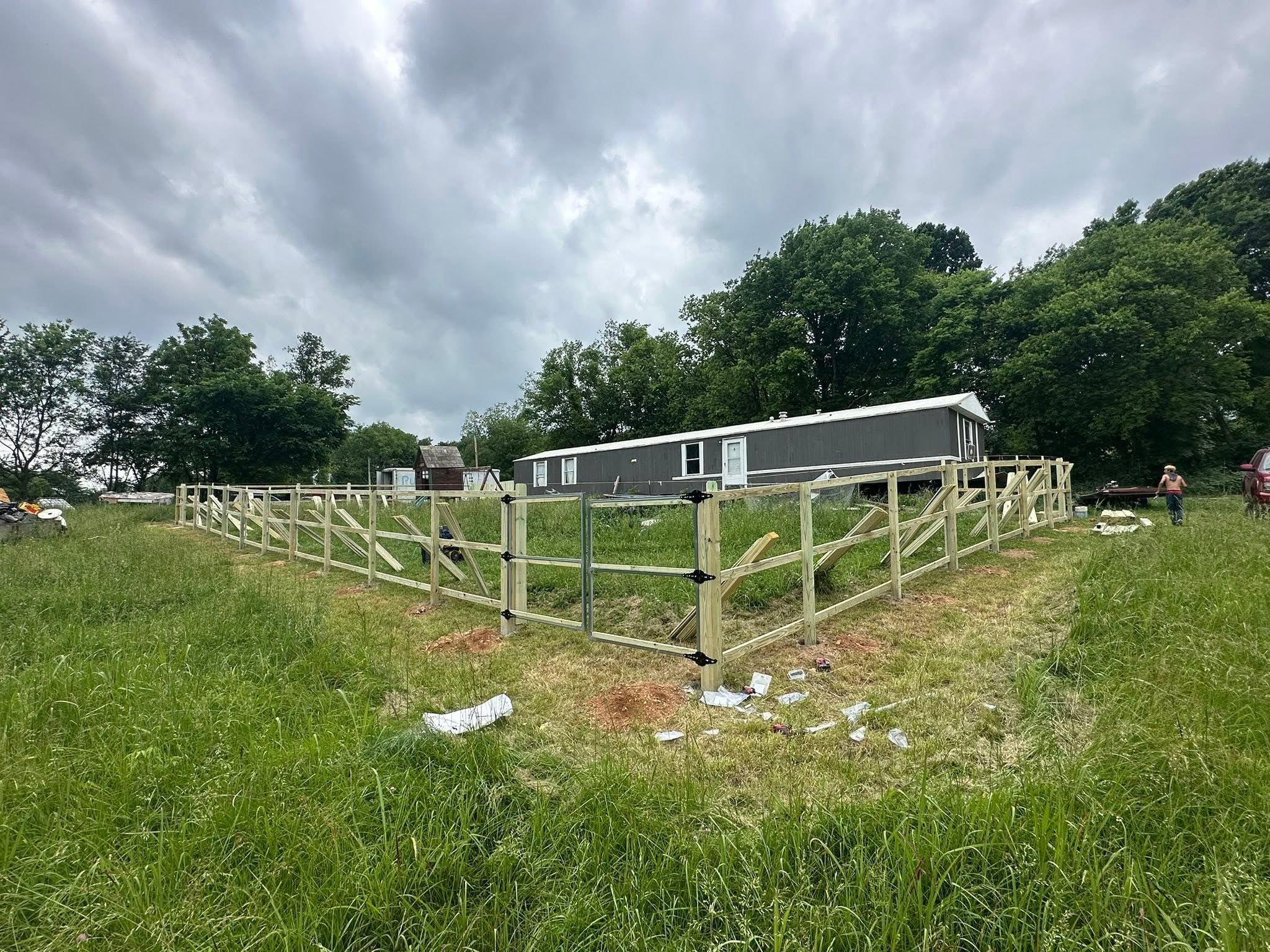 Cornerstone Fence NWA work
