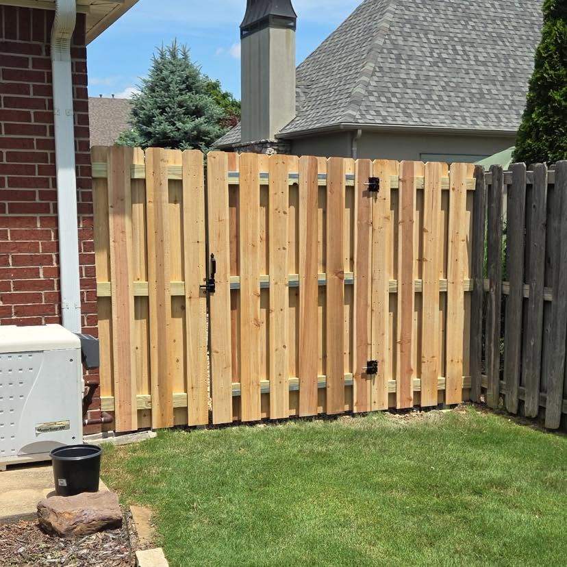 Cornerstone custom fence gate
